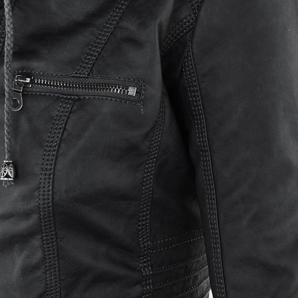 CHARLOTTE ROBUST & ELEGANT LEATHER JACKET