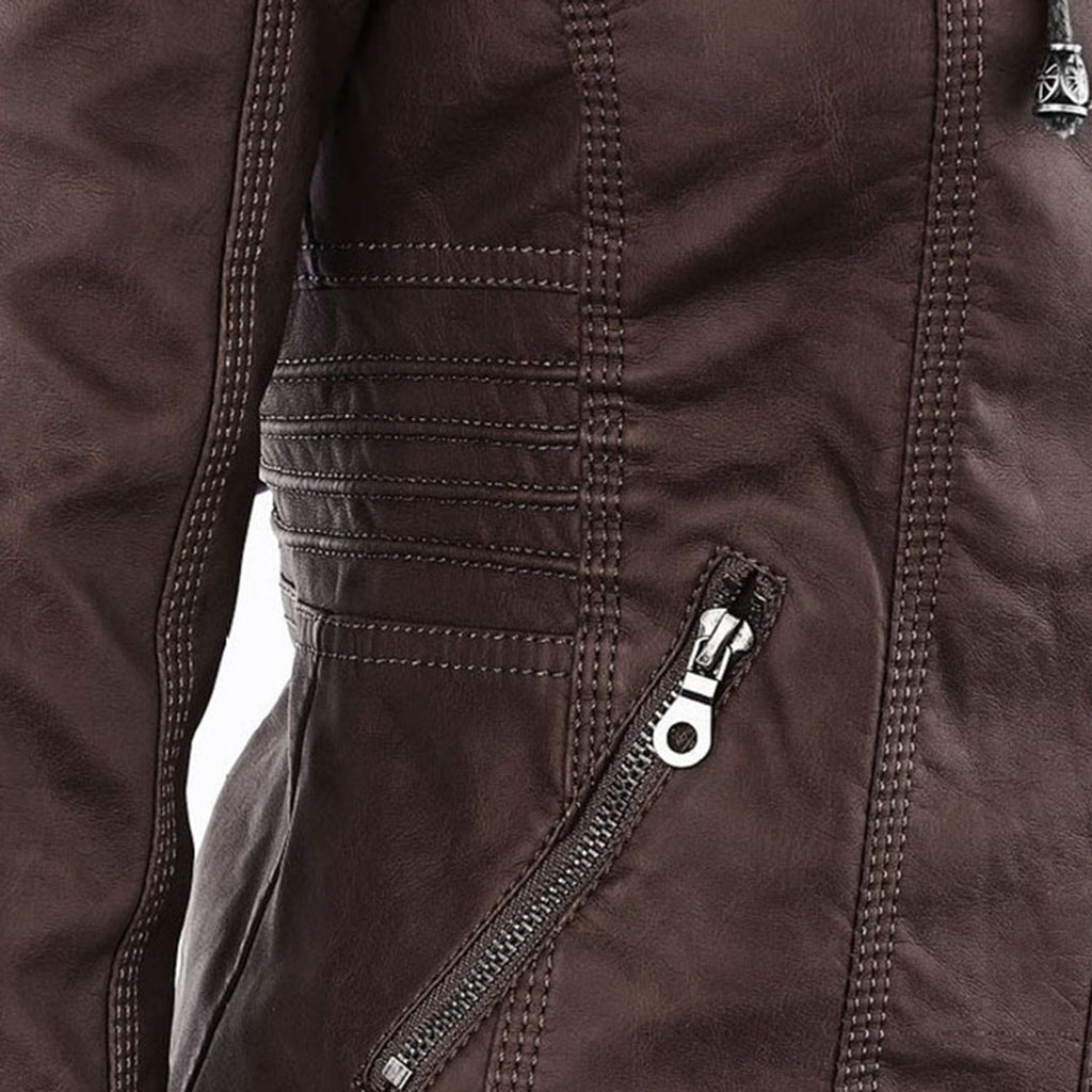 CHARLOTTE ROBUST & ELEGANT LEATHER JACKET