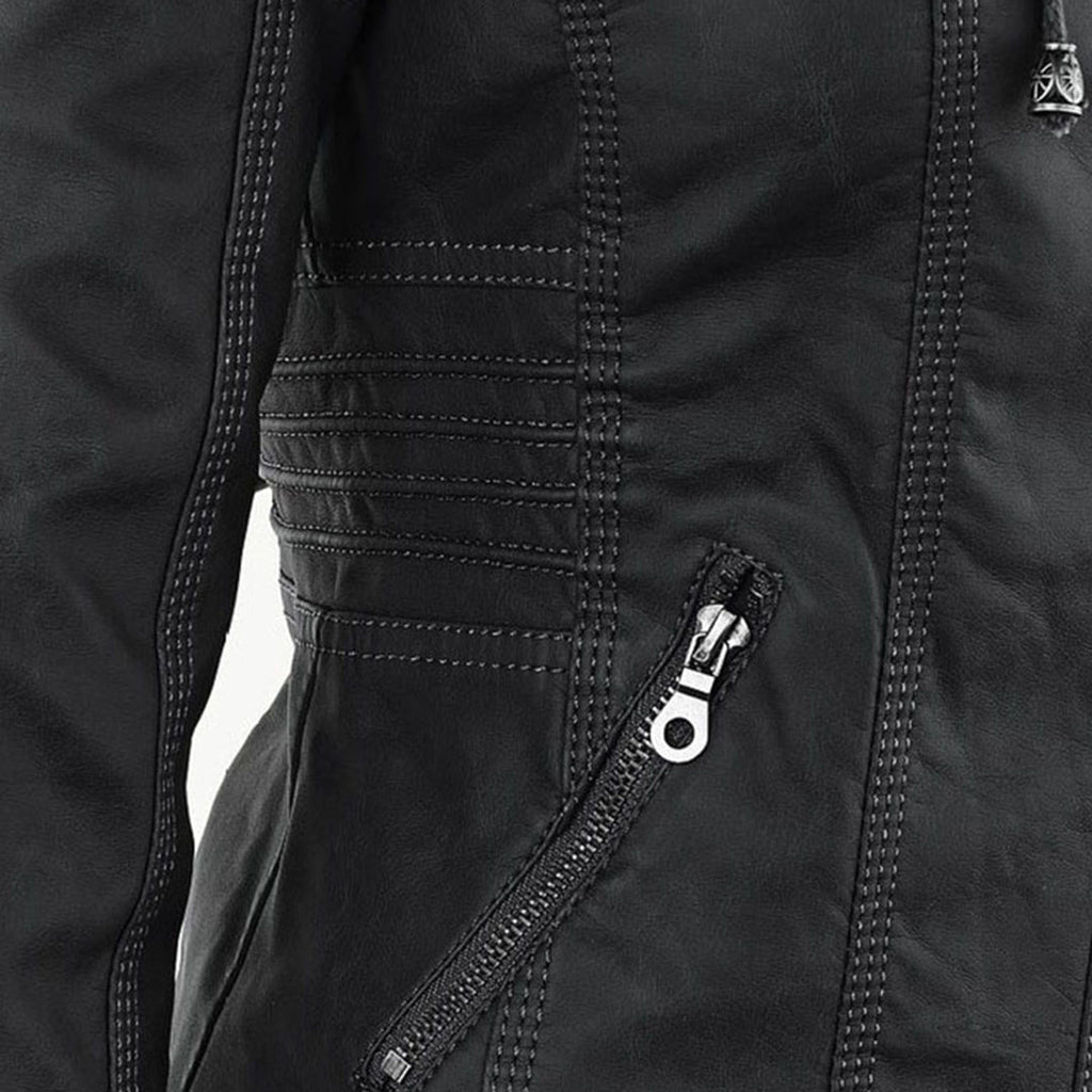 CHARLOTTE ROBUST & ELEGANT LEATHER JACKET