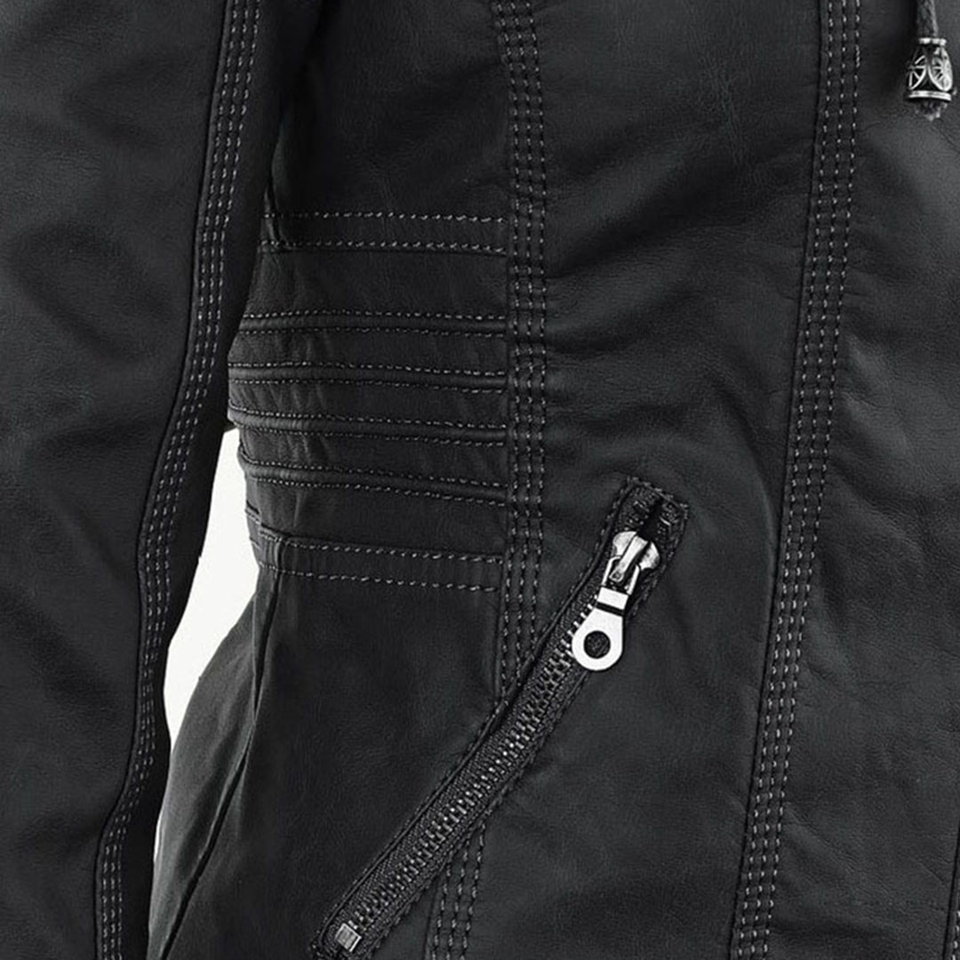 CHARLOTTE ROBUST & ELEGANT LEATHER JACKET