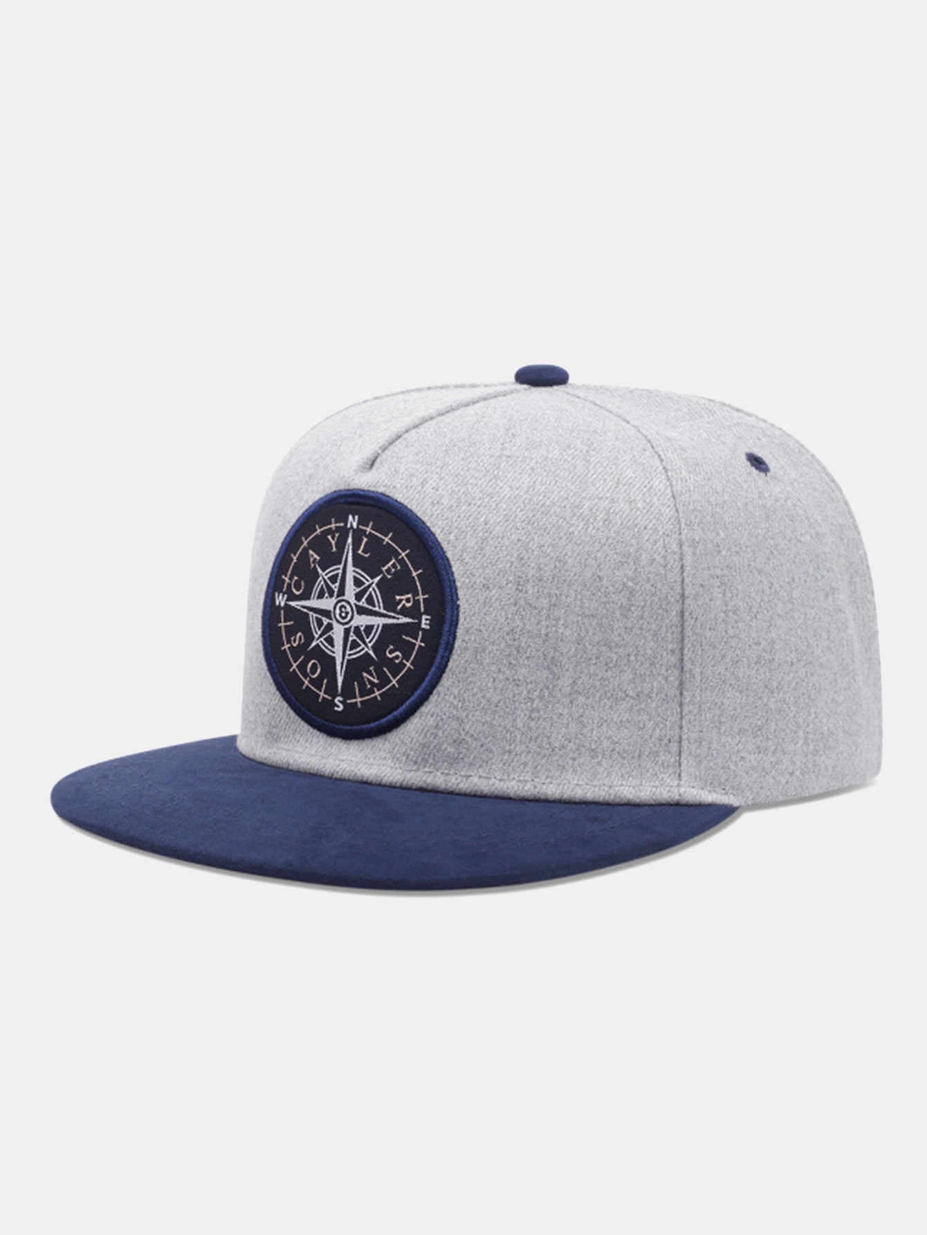 Trendy Hip-hop Compass Embroidered Baseball Cap
