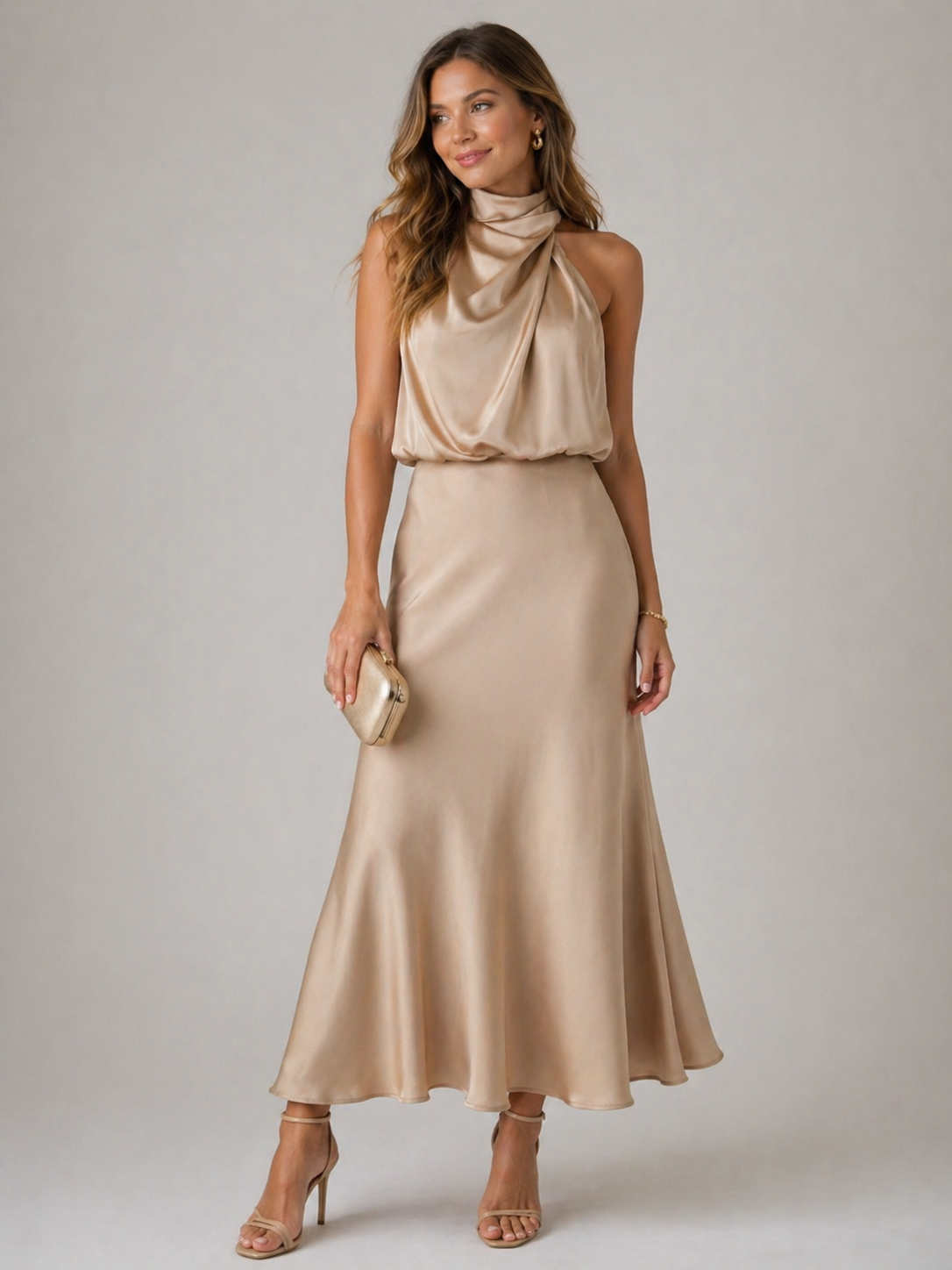 ARVELYNE™  | Draped Dress