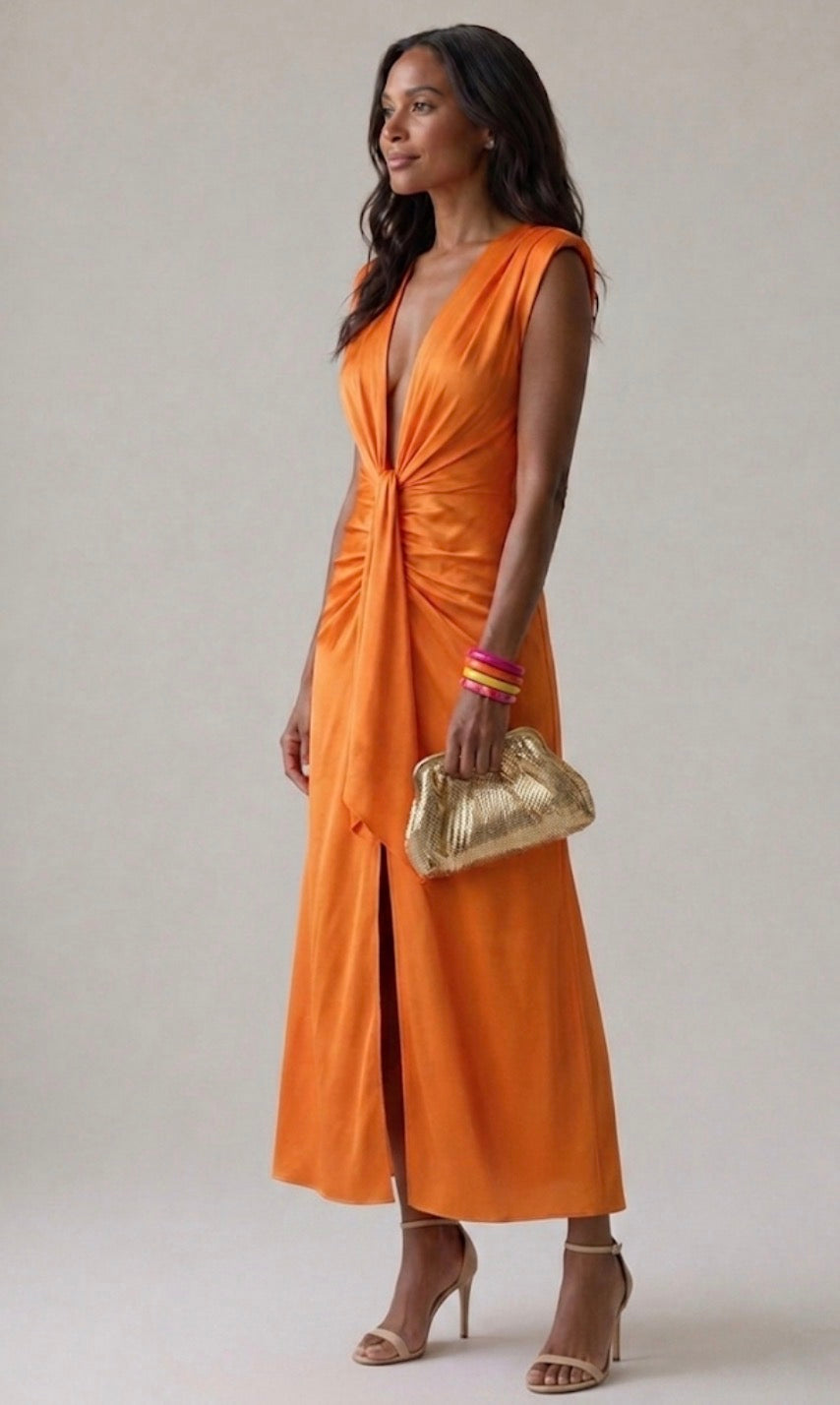 ARVELYNE™  | Elegant Pleated Dress