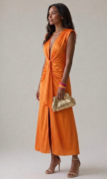 ARVELYNE™  | Elegant Pleated Dress
