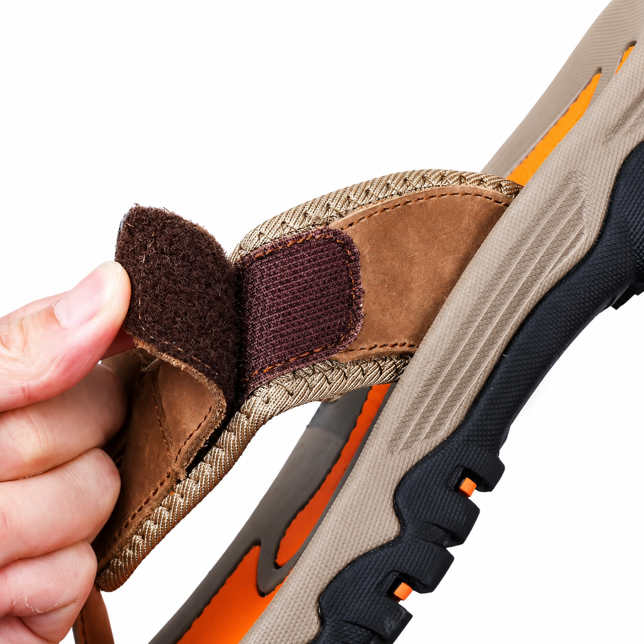 SORRENTO LEATHER SANDALS