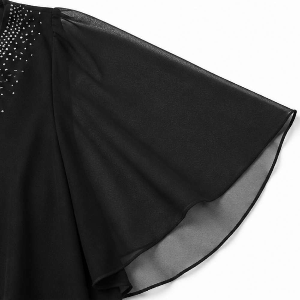 CLARA  ELEGANT DRAPED DRESS