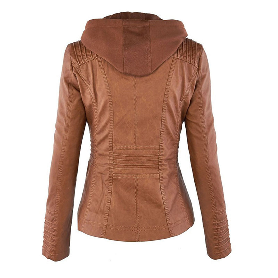CHARLOTTE ROBUST & ELEGANT LEATHER JACKET