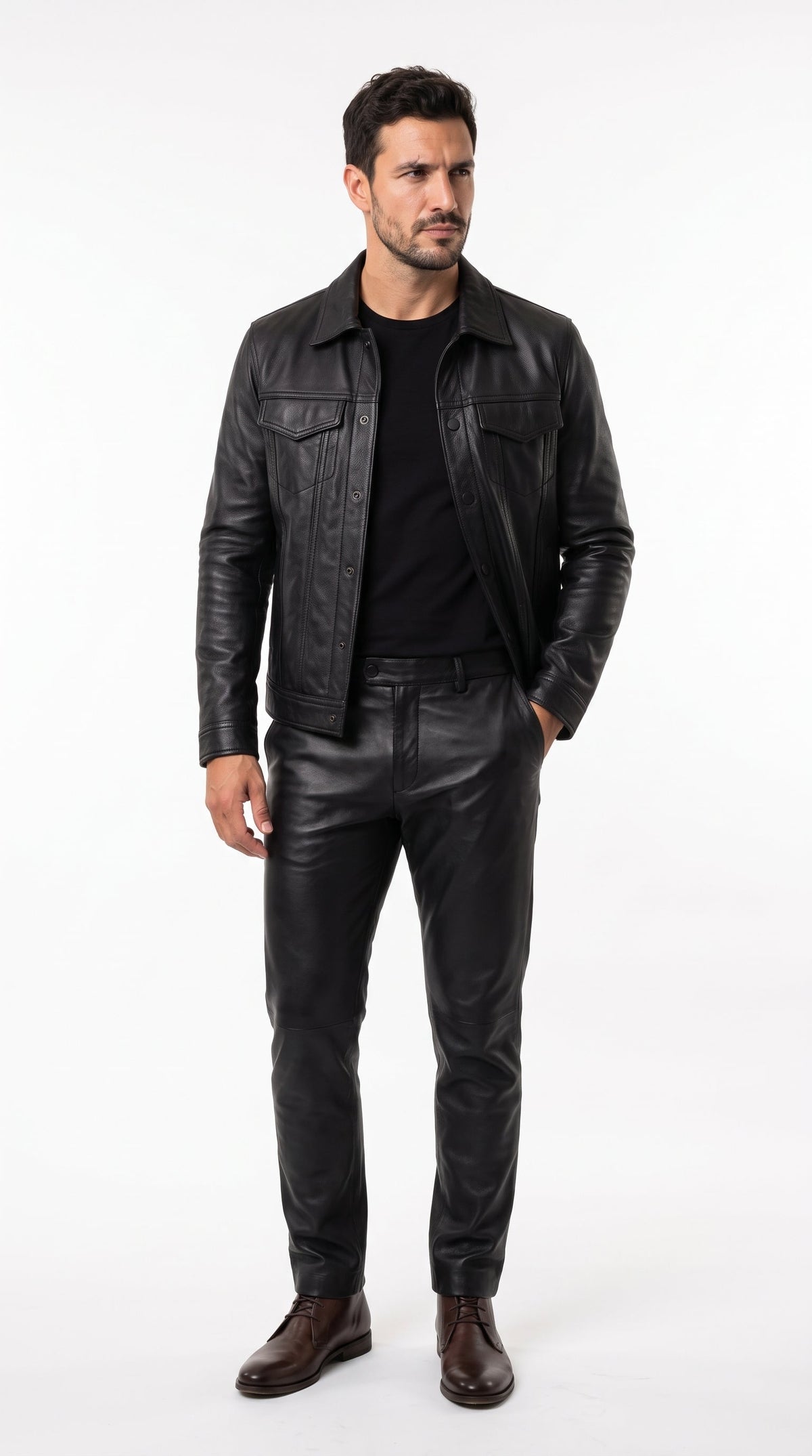 Chaqueta de cuero Camden