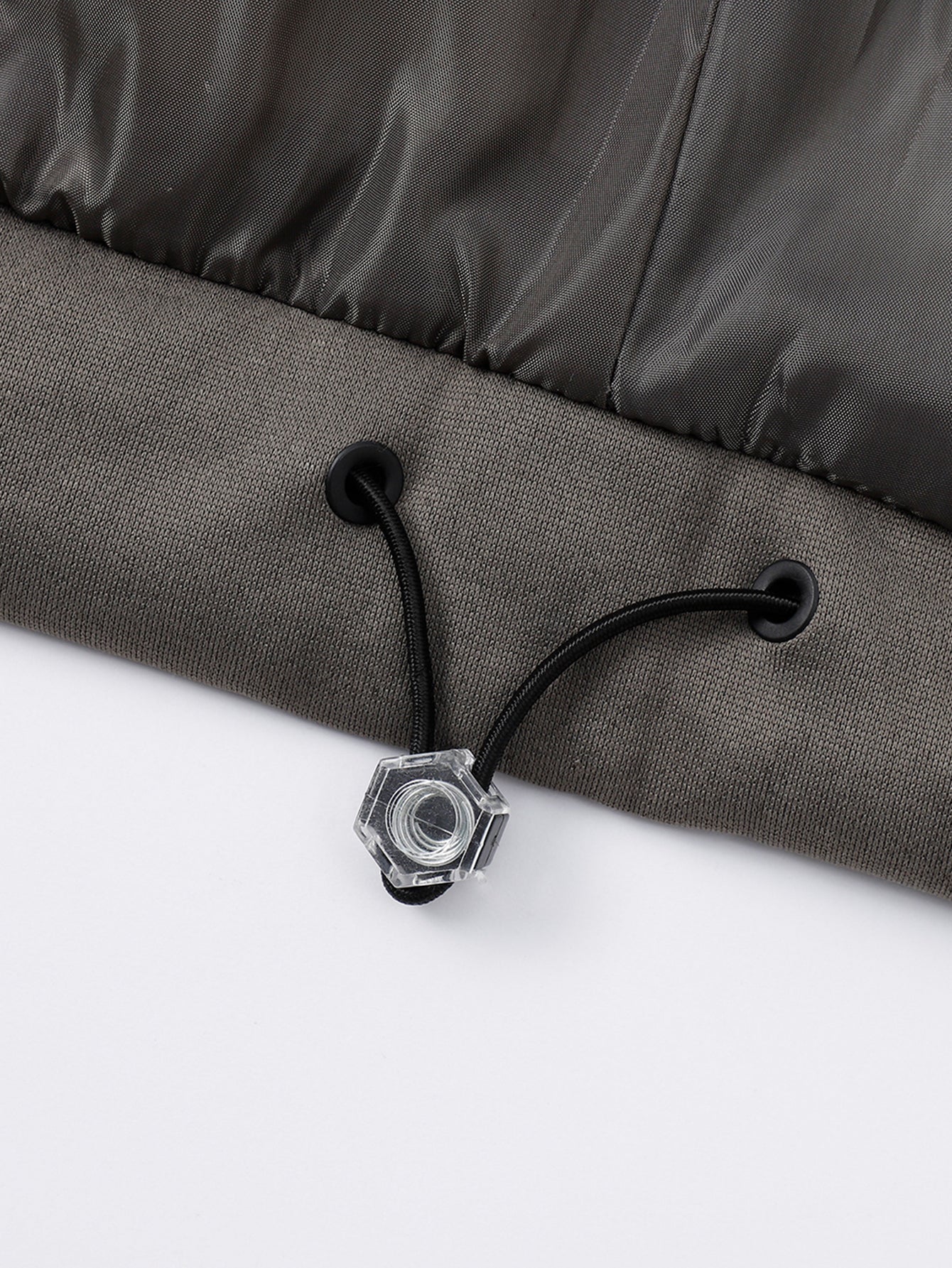 2 In 1 Contrast Hooded Puffer Coat