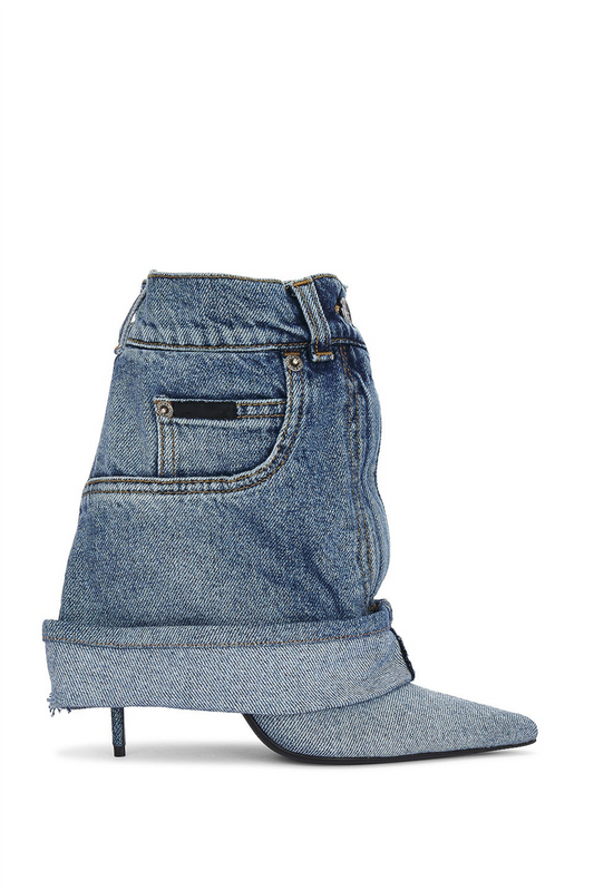 Mia Denim Trouser Ankle Bootie