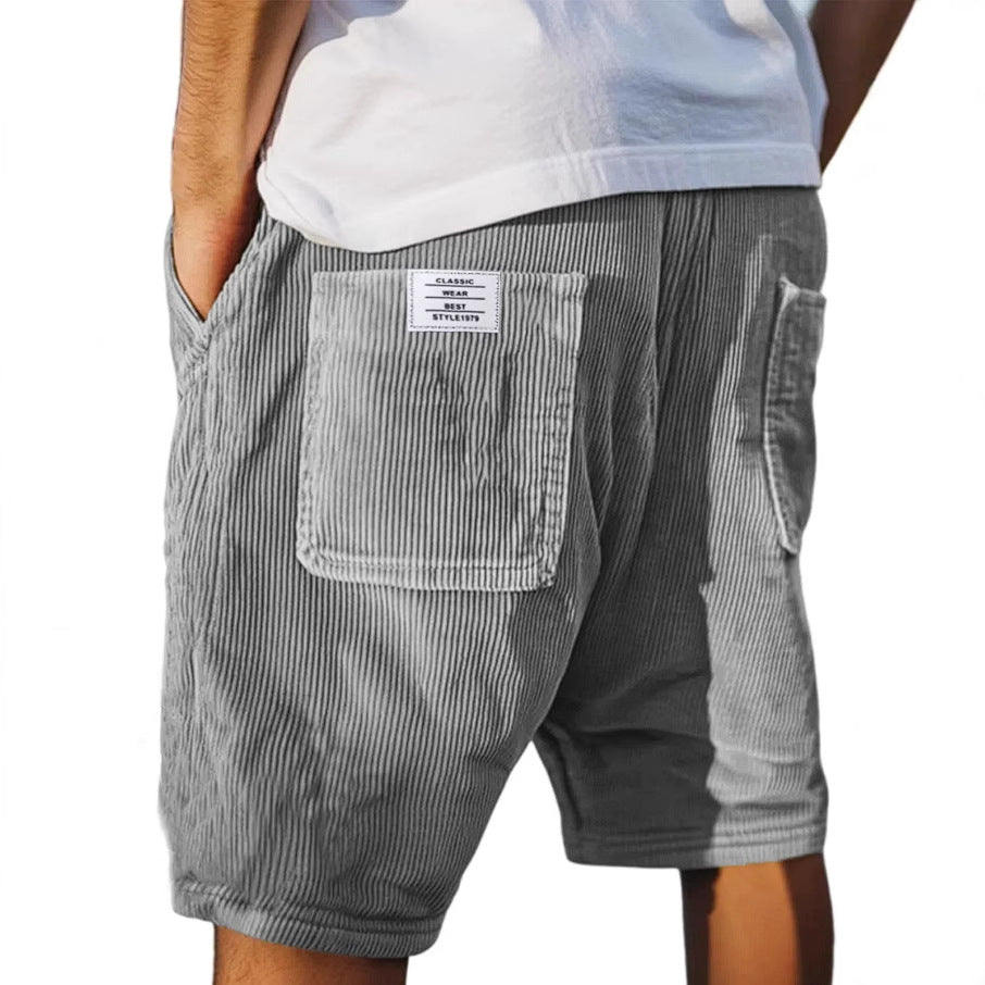 Theo | Elegant Velvet Shorts