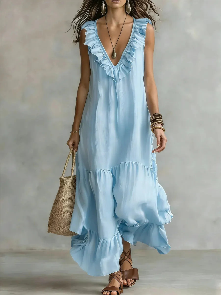 Rosalynn™ Elegant Ruffled Dress