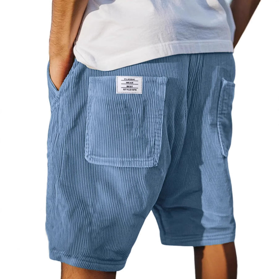 Theo | Elegant Velvet Shorts