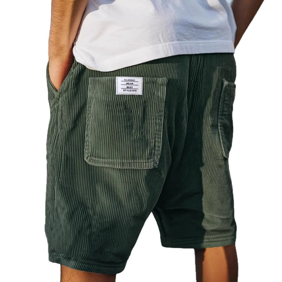Theo | Elegant Velvet Shorts