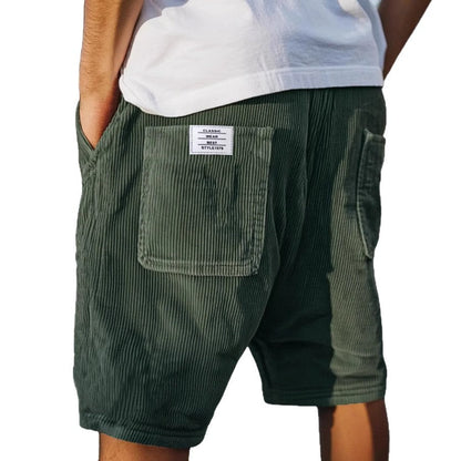 Theo | Elegant Velvet Shorts