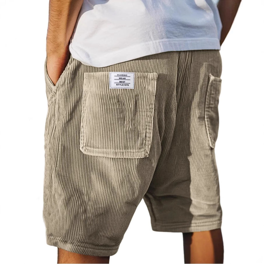 Theo | Elegant Velvet Shorts