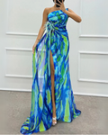 Ellis & Johnson™ | Vibrant Draped Dress