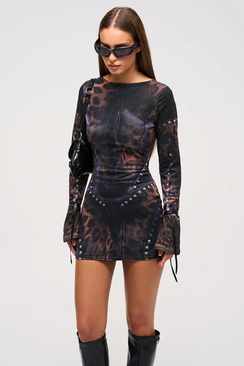 Cristel™ Elegant Mini Dress