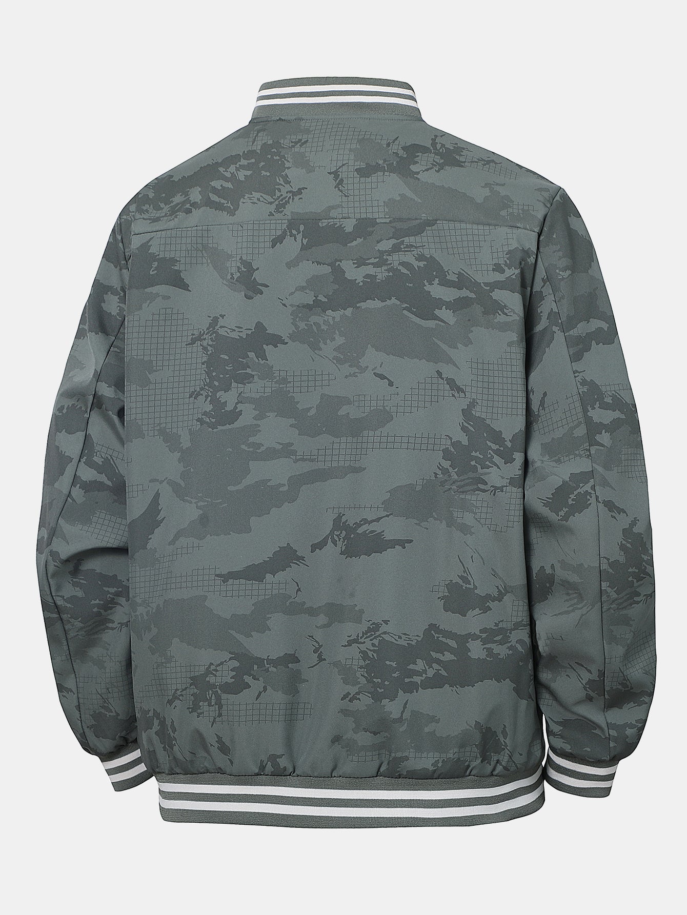 Camouflage Baseball Jacket