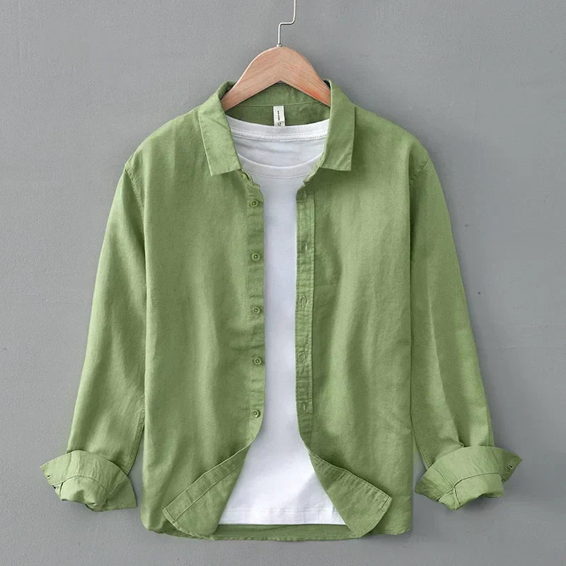 Clerc™ High-quality Linen Shirt