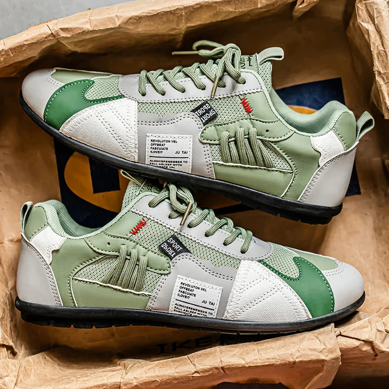 Sawyer™ | Retro Leather Sneakers