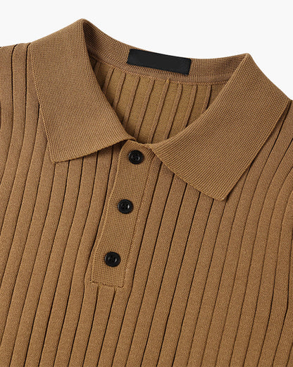 Lucas Knitted Polo Shirt