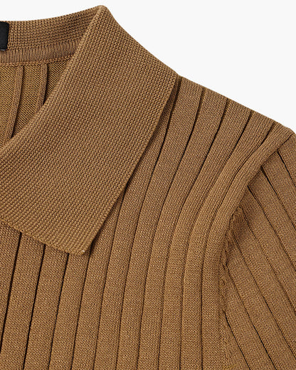 Lucas Knitted Polo Shirt