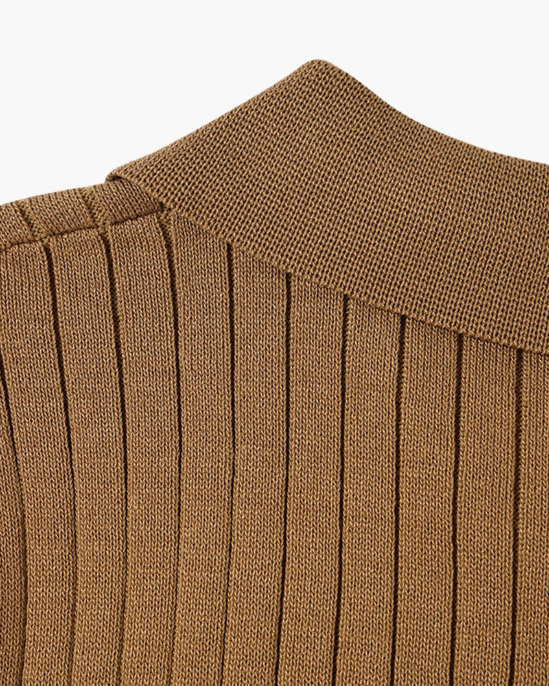 Lucas Knitted Polo Shirt