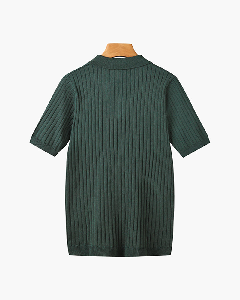 Lucas Knitted Polo Shirt