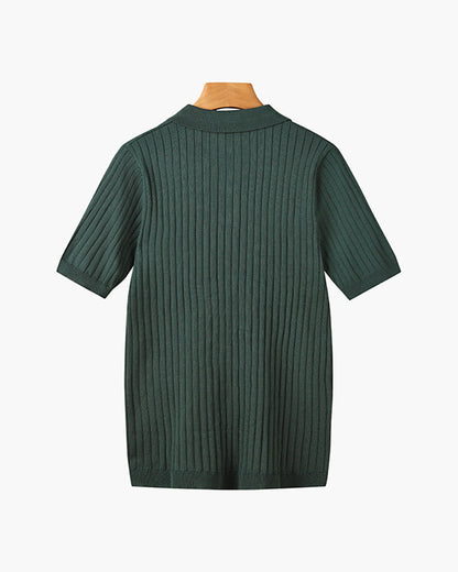 Lucas Knitted Polo Shirt