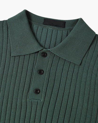 Lucas Knitted Polo Shirt