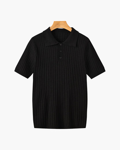 Lucas Knitted Polo Shirt