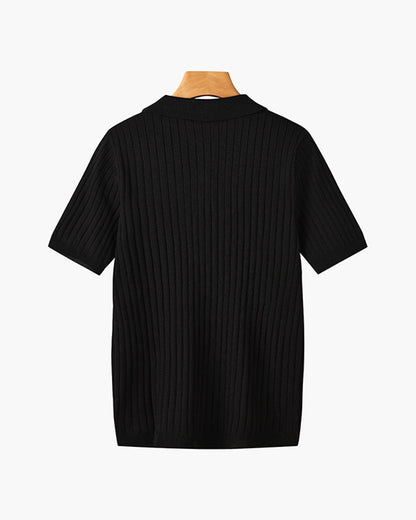 Lucas Knitted Polo Shirt