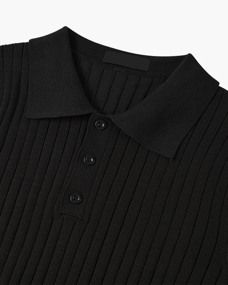 Lucas Knitted Polo Shirt