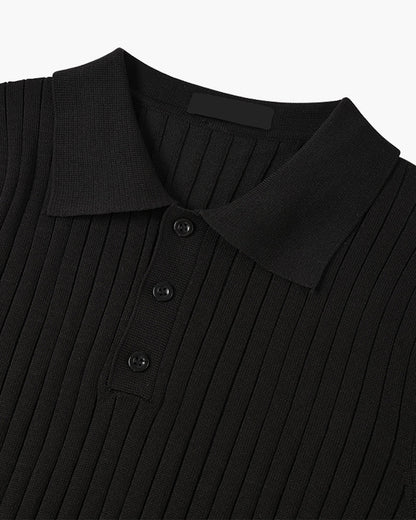 Lucas Knitted Polo Shirt