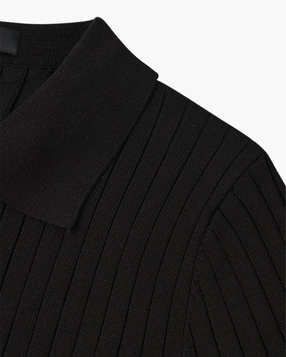 Lucas Knitted Polo Shirt