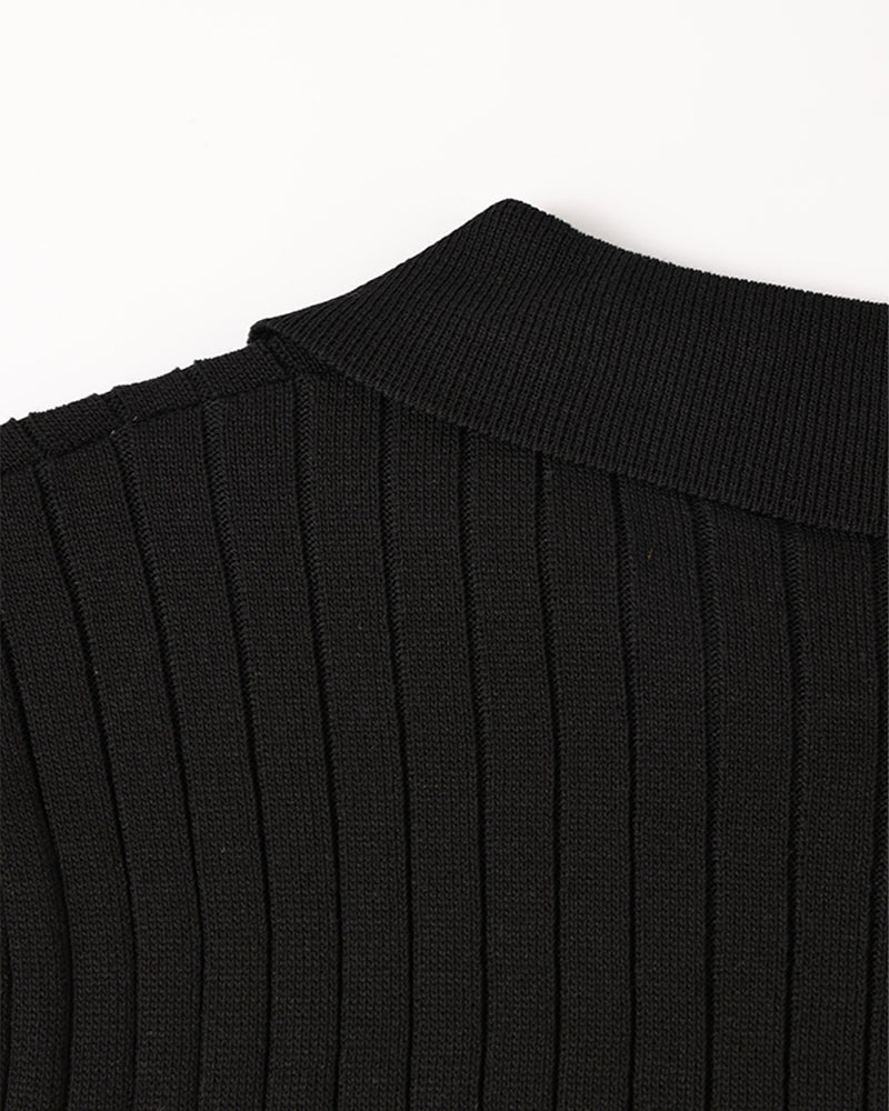 Lucas Knitted Polo Shirt