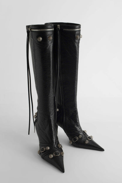 Scarlett Zip Knee-high Boots - Black