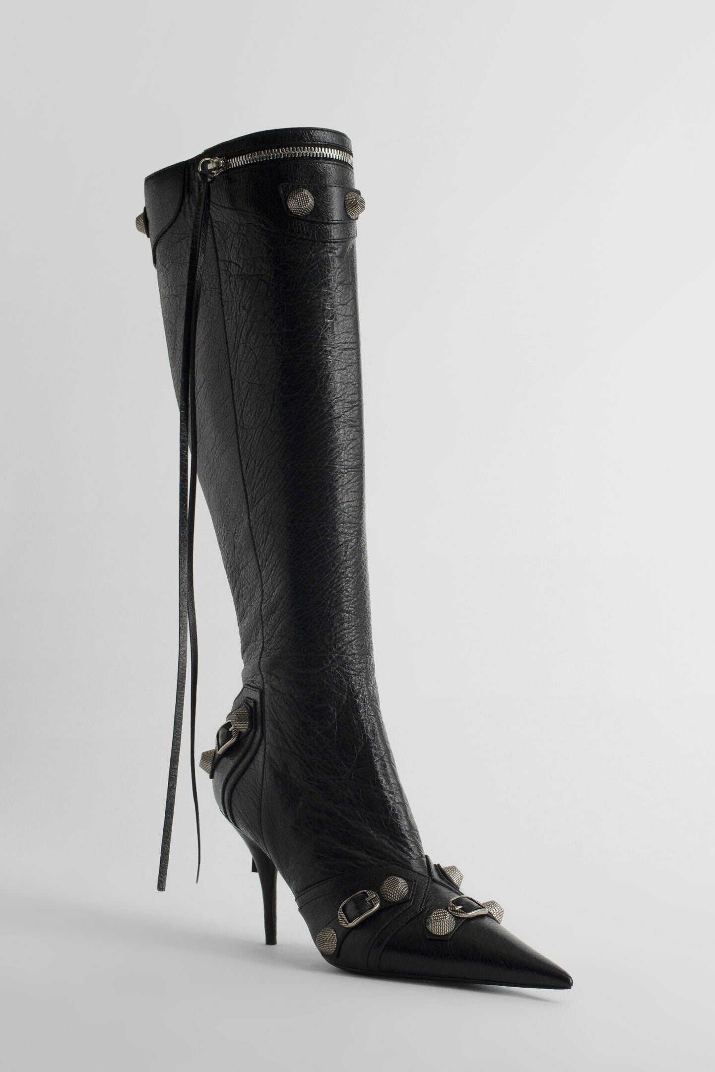 Scarlett Zip Knee-high Boots - Black