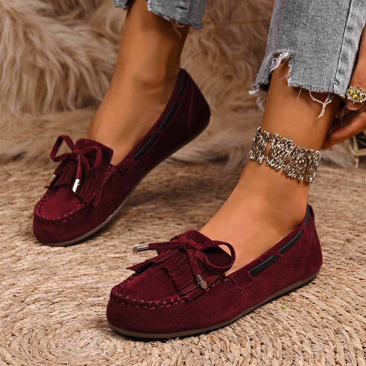 HARRIET ORTHOPAEDIC COMFORTABLE SLIP-ON LOAFERS