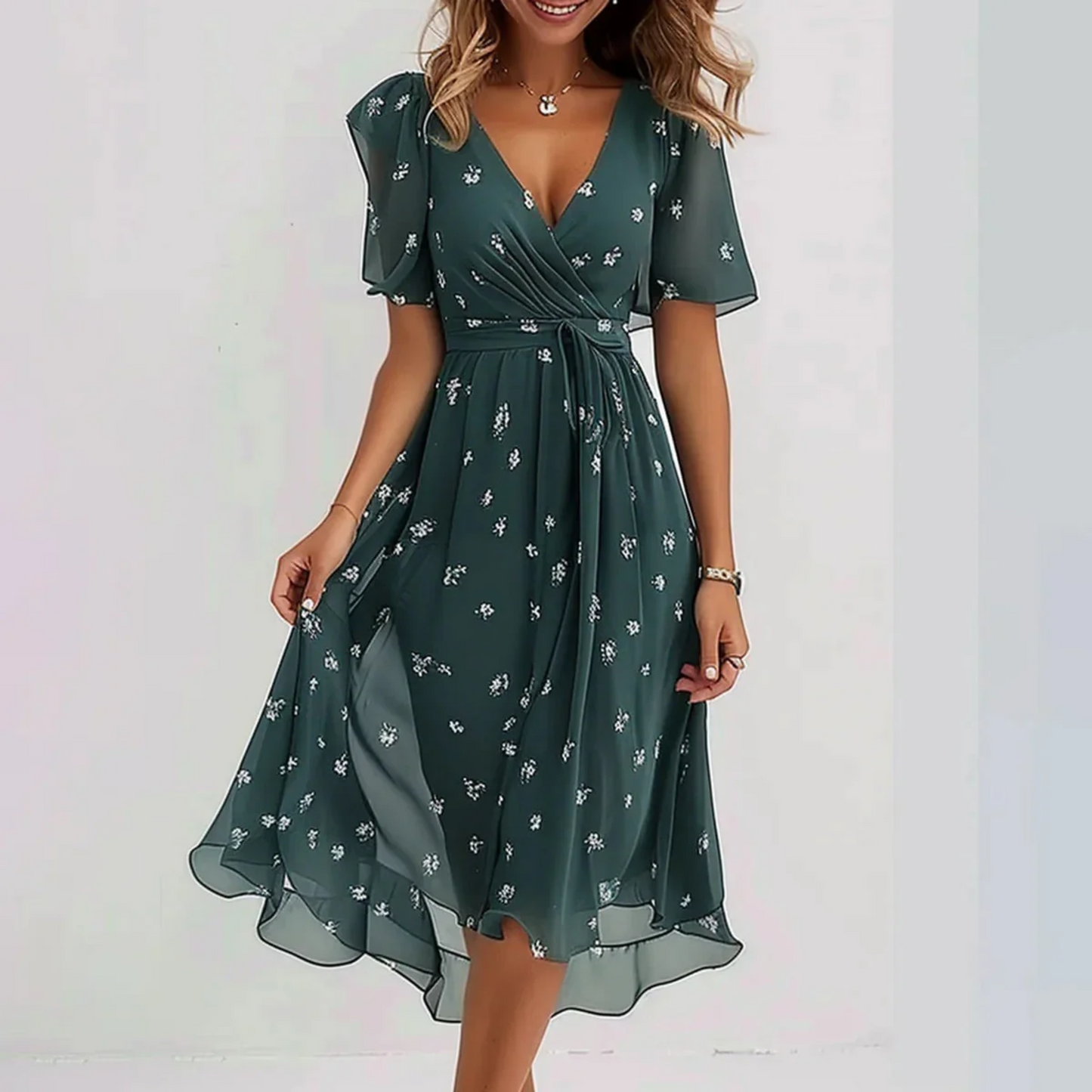 Women's Lightweight Cotton Maxi Dress | Flowy Casual Summer Beachwear