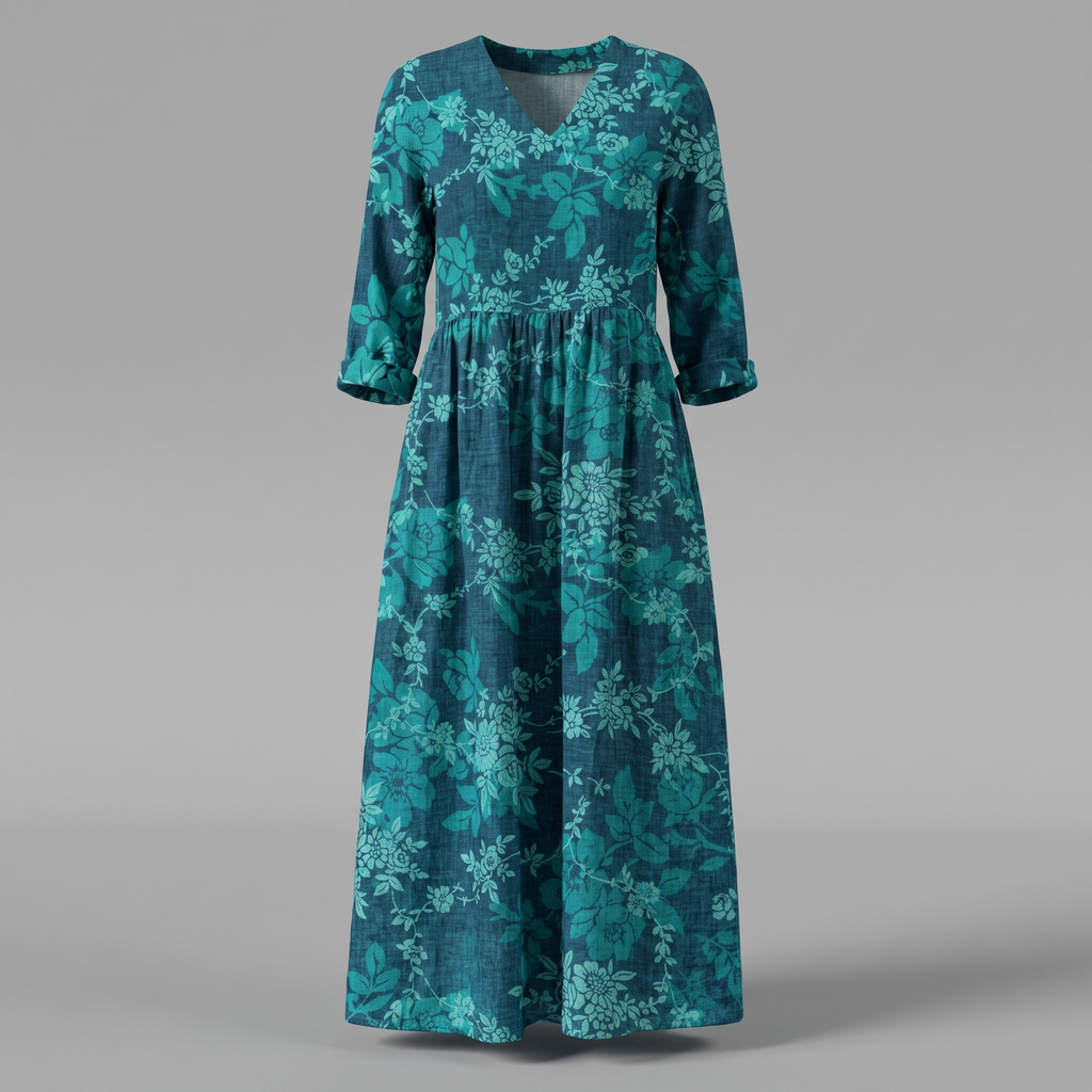 ALINA BLOSSOM MIDI DRESS