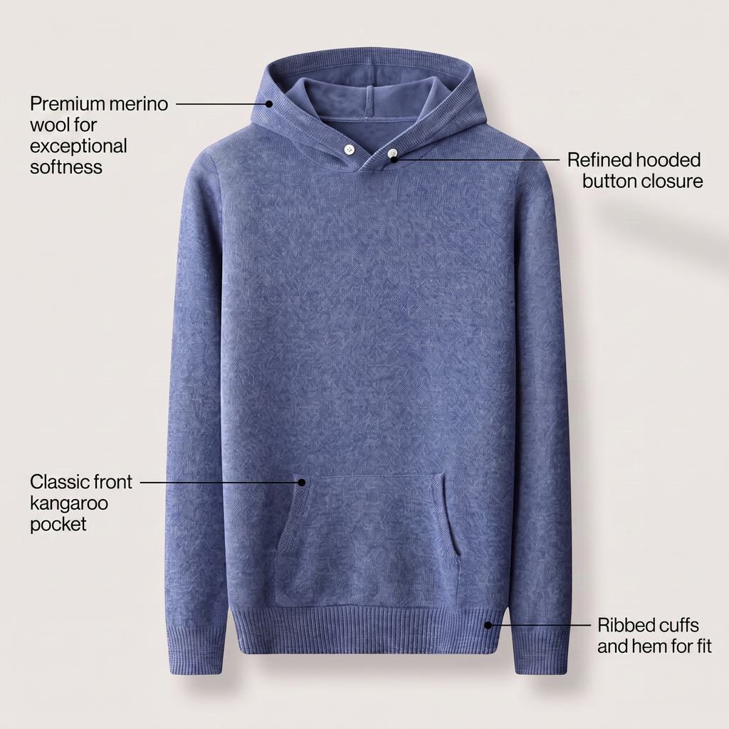 ARDEN MERINO WOOL HOODIE