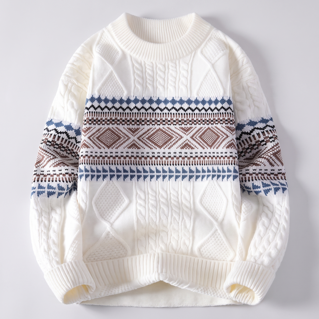 ARVID NORDIC KNIT SWEATER