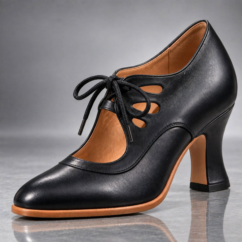 CLARA | LACE-UP HEELS
