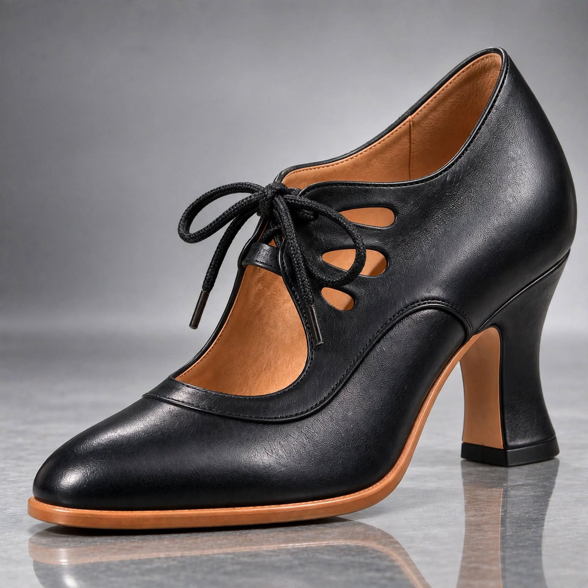 CLARA | LACE-UP HEELS