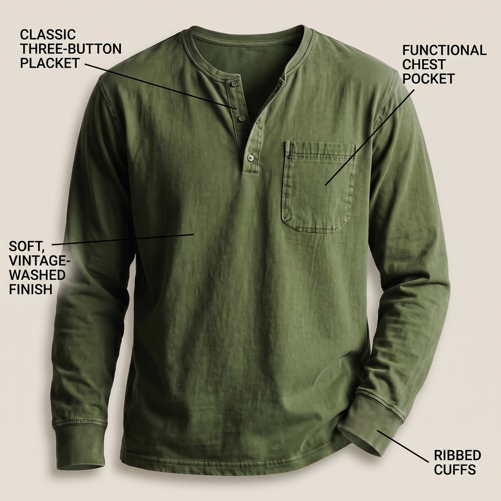 BRAMLEY CLASSIC HENLEY