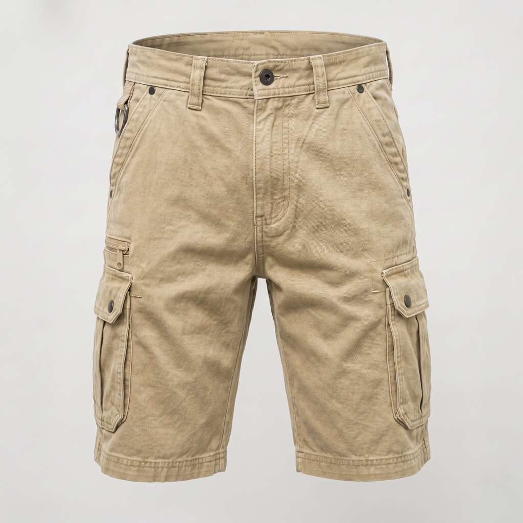 BRAMSHAW POCKET DENIM SHORTS