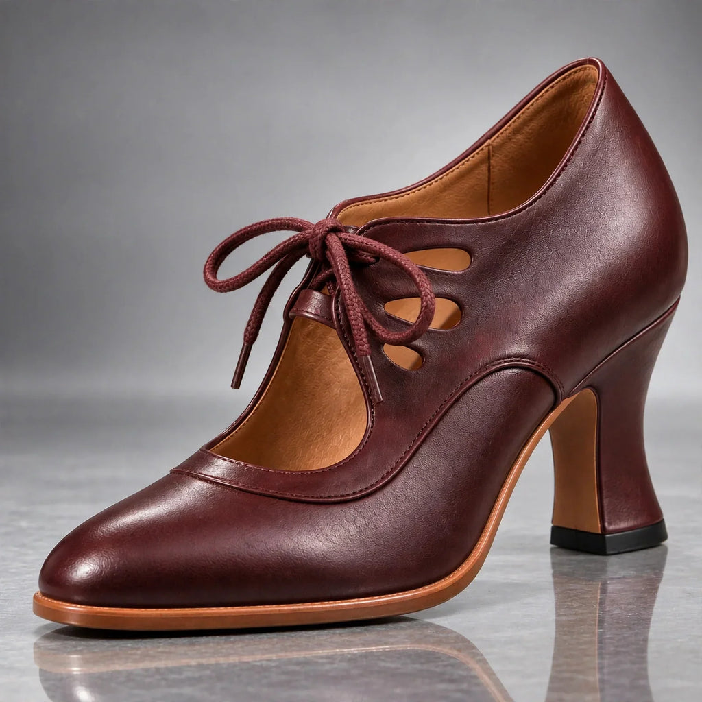CLARA | LACE-UP HEELS