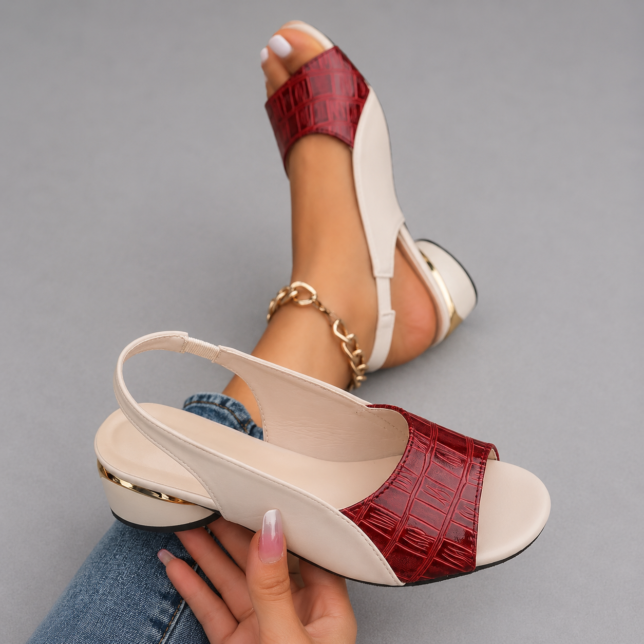 Grace™ | Elegant Comfort Sandals